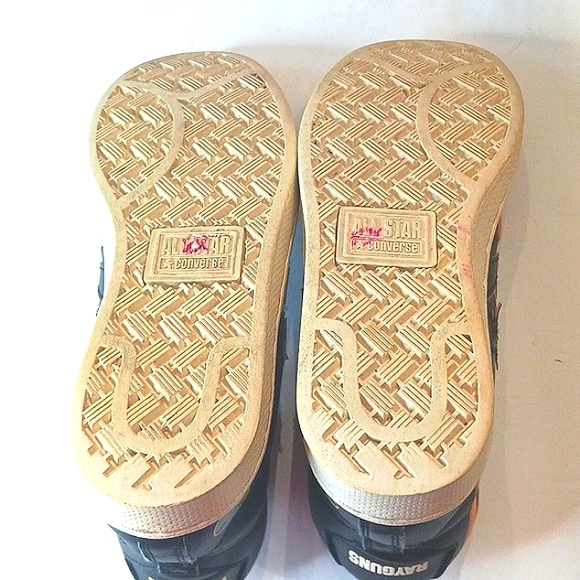 CONVERSE All Star Rayguns/Roswell Pro Leather Black Sneakers Kids Size 5 - Picture 5 of 12